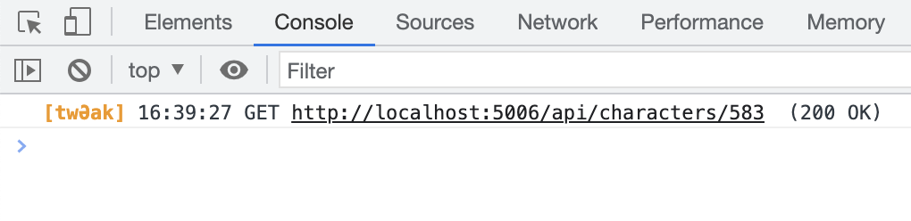 default logpoint in tweak default logpoint in tweak